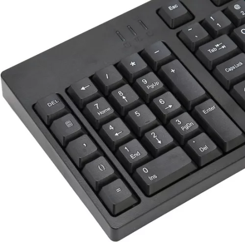 Ergonomic Left Handed Keyboard 109 Keys USB - Ergonomic Layout - Plug and Play - For Businesses and Designers .