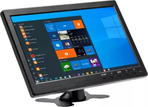 Portable monitor - Monitor - Screen - Holiday - Travel - 10.1 Inch - 1024x600 - Portable monitor - Black - Portable screen