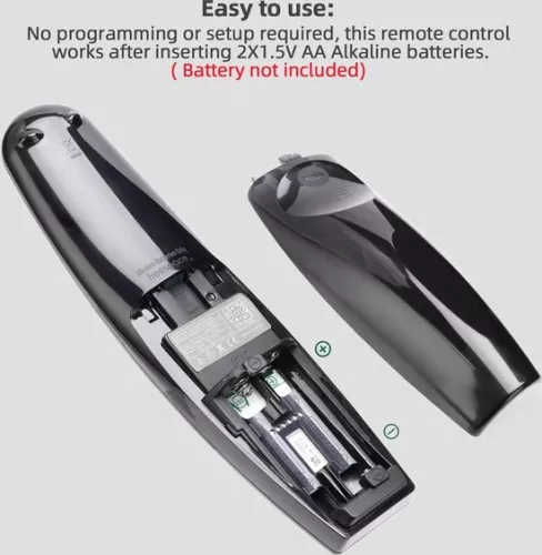 merkloos Magic Remote Control for LG Smart TV - Replacement with Voice Function - Universal - Suitable for many LG Smart TV models . (8785309239703)