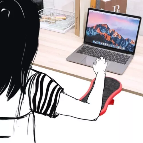 Ergonomic Desk Armrest with Adjustable Wrist Rest and Shoulder Muscle Relaxation