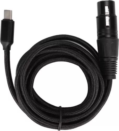 USB C to XLR Female Cable - Low Noise Type C Microphone Cable - Suitable for Windows - 3m .