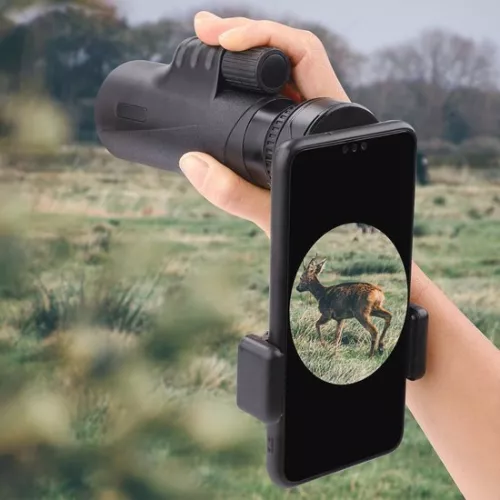 merkloos Telescope Phone Adapter | Universal Smartphone Holder for Binoculars, Microscopes, and Spotting Scopes (6152506797763)