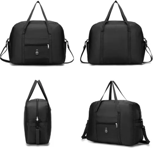 merkloos Foldable Hand Luggage 40x30x20 - Lightweight Travel Bag - Suitable for Transavia, Wizzair and Tui Airways (6152413960915)