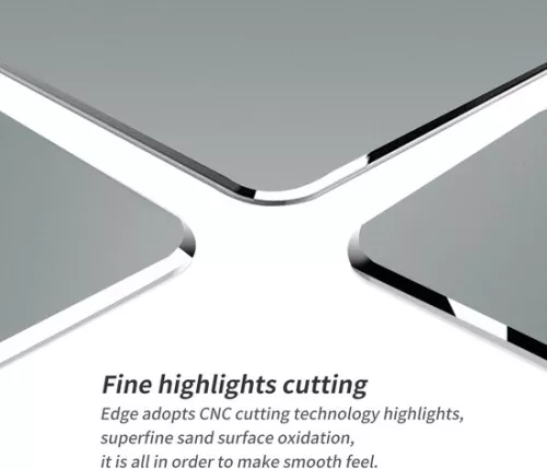 merkloos Ultra-thin Aluminum Mouse Pad - Waterproof, Reliable, and Accurate - Medium Gray (9506461148554)