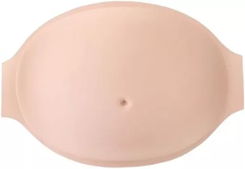 Realistic Artificial Silicone Fake Pregnancy Belly - Lightweight and Breathable - For Stage Performance, Photography, Cosplay
