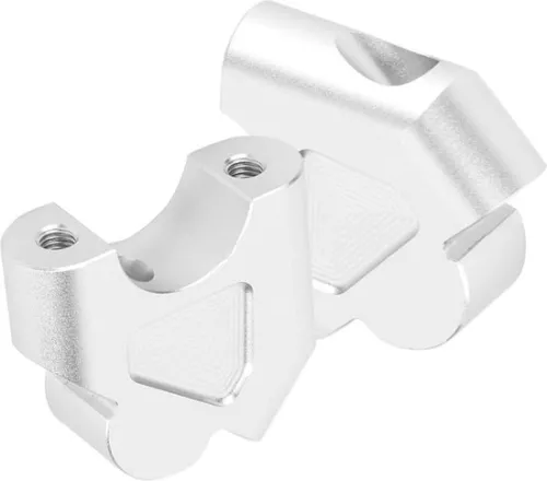 merkloos Handlebar Riser Grip Bar Riser Mounting Adapter R1200GS R1250GS - Black . (6152312276278)