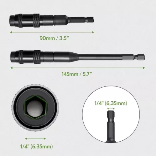 merkloos Flexible Bit Holder - Drill - Drill Accessory - Flexible Drill (6151008223275)