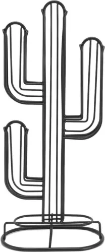 Coffee nespresso cup holder - cactus - Gold - 40 cups - Coffee cup holder/stand - Metal cactus