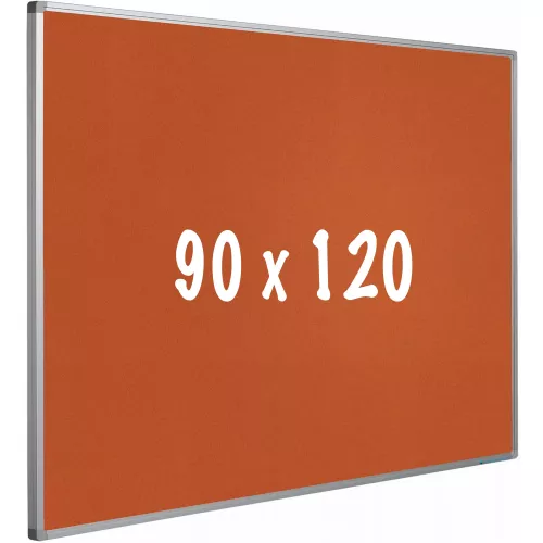 Bulletin board cork PRO Blevins - Aluminum frame - Easy assemble - Drawing pins - Pinboards - 90x120cm