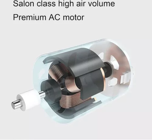 merkloos 2000W Ionic Blow Dryer with Concentrator and Diffuser - Enhanced Curls & Waves - Frizz Reduction - Professional Portable Travel Hair Dryer - Normal Curly Hair Hair Dryer (6150709675666)