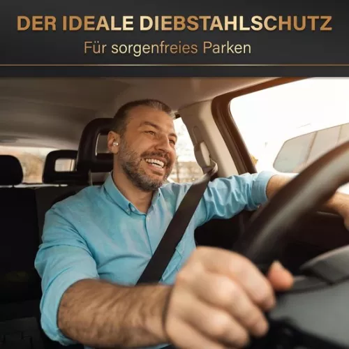 merkloos Steering Wheel Lock Car for Anti-Theft Protection - Steering Wheel Clamp Universal Fit - Best Steering Wheel Lock for Cars steering wheel lock (6151039937967)